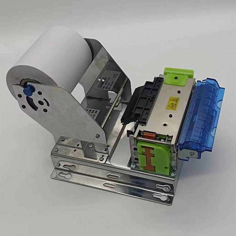 微型嵌入式防卡纸防拉拽热敏不干胶标签小票80打印模块