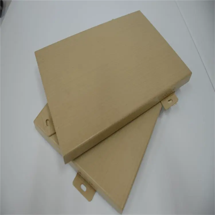 仿木纹热转印铝单板 防锈性能优 木纹图案丰富