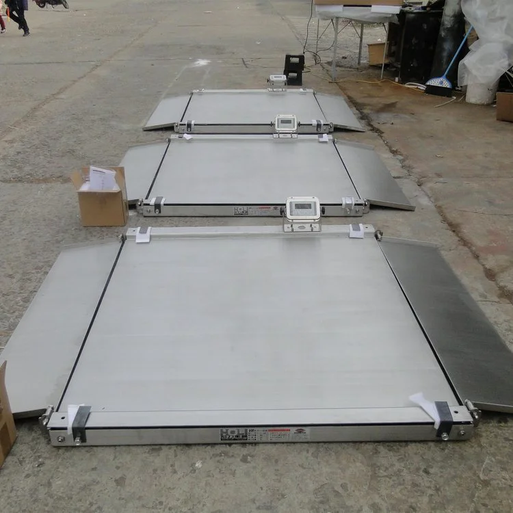 单二层不锈钢地磅秤 3吨全304材质平台秤 3t防水电子磅称