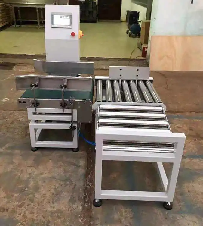 50kg滚筒秤 在线自动分拣剔除带开关量输出上下限报警滚筒电子秤