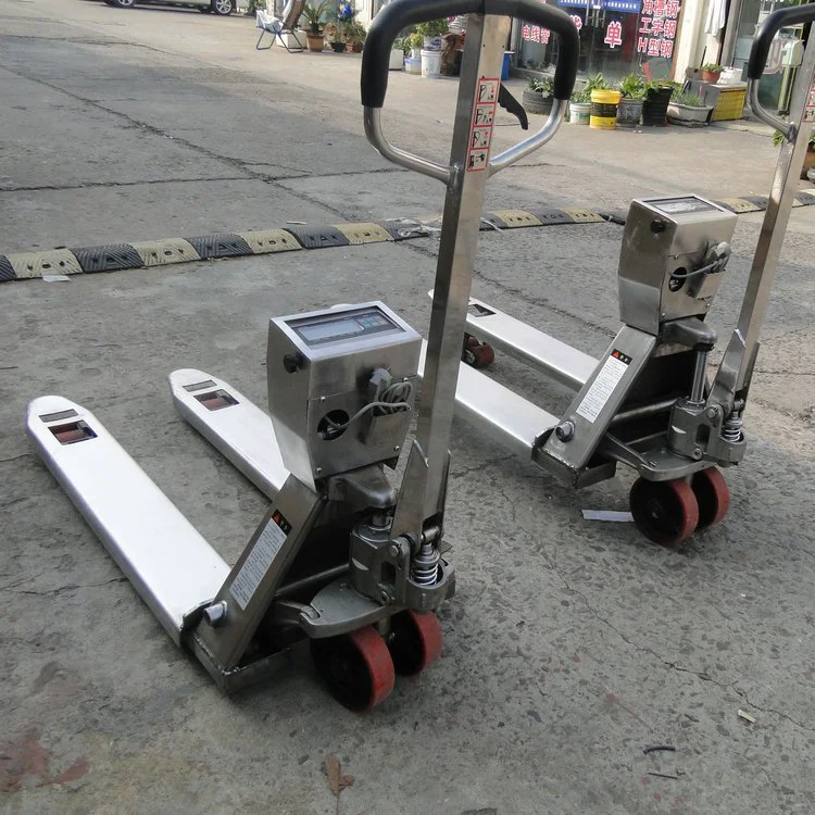 防爆电子叉车秤 3吨物流搬运电子秤 本安型化工用叉车地牛电子称