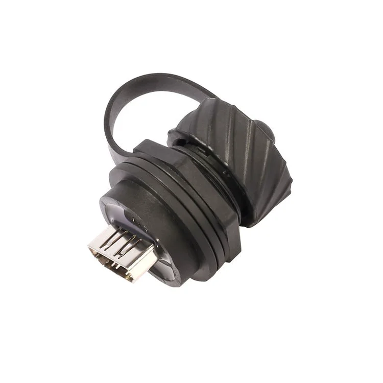 LSHITECH龙仕 hdmi防水转换插头 2.0版本 数据插座