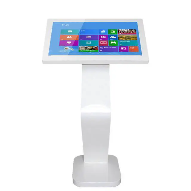 32/43/55寸落地式电容屛触摸查询一体机/立式触控宣传广告机电脑