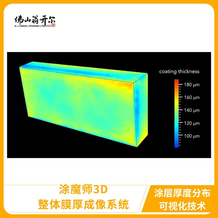 涂魔师3D干膜测厚系统 电芯外壳台阶膜厚分析 中国战略合作伙伴翁开尔