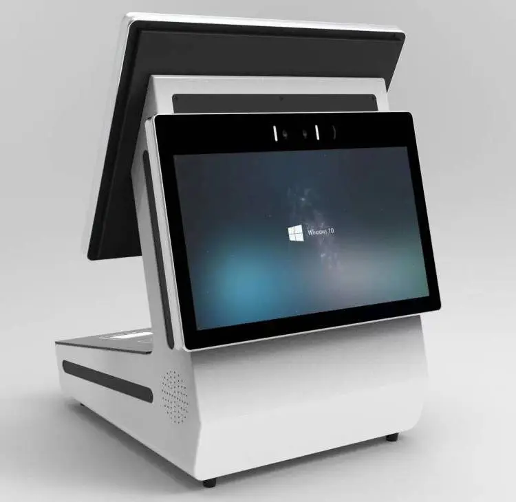 智能双屏访客机 人脸识别一体机 实名认证人证领诺科技