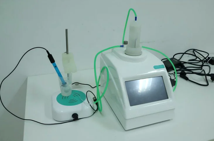 万福铎 7寸触摸彩屏 自动记录 自动上样 全自动电位滴定仪WF-D850