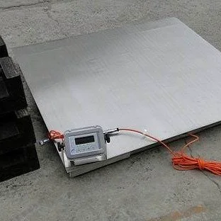 多功能2.5吨电子地磅 汉衡防水不锈钢地秤 耐腐蚀304平台地磅称