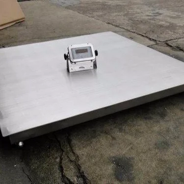 3吨防水防爆不锈钢电子地磅秤 粮食厂仓库3T平台电子秤