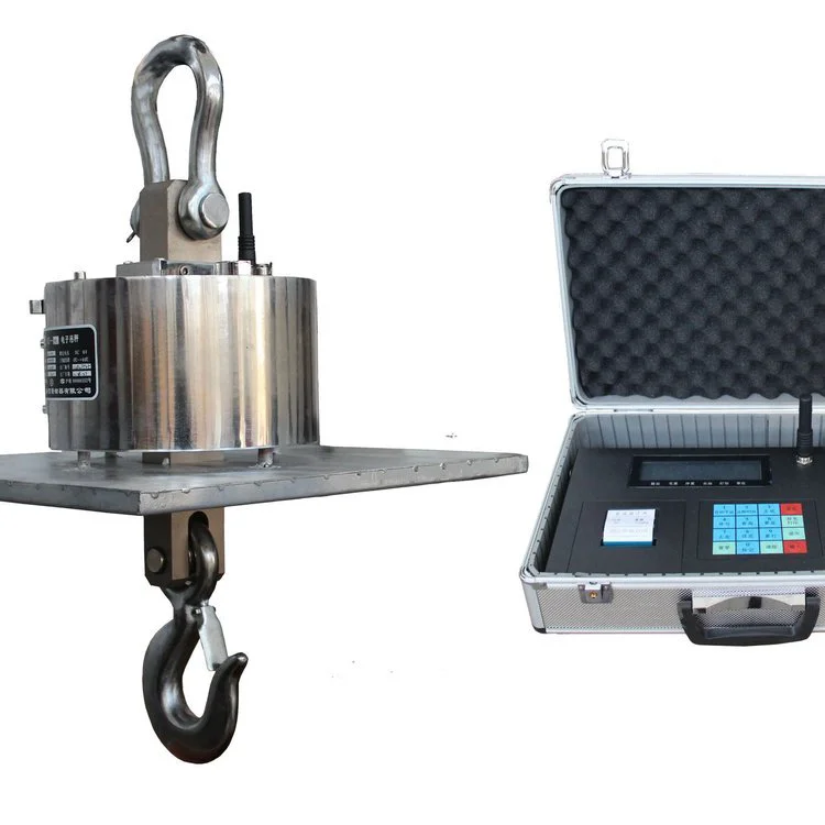 30吨无线高温吊磅 30t耐高温吊钩秤 汉衡隔热电子吊秤