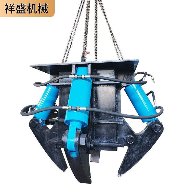 祥盛机械 爪式破桩机液压混凝土圆桩方桩截桩破拆凿桩机