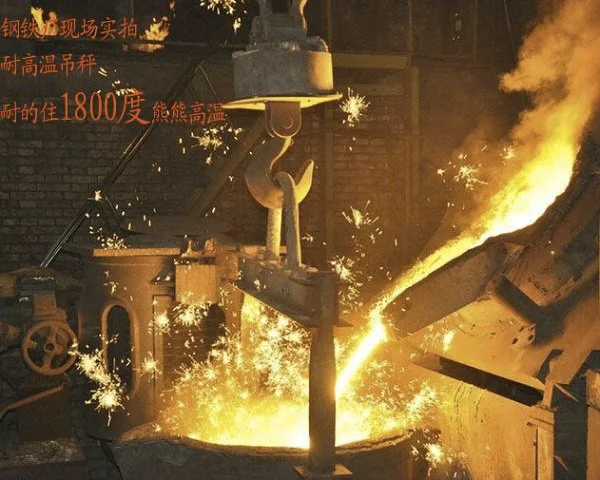 电子吊钩秤 钢厂用耐高温无线数传带RS485通讯接口打印吊秤