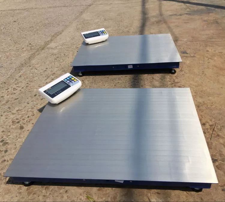 地磅 制药厂洁净区用 2吨内置RS232通讯串口打印不锈钢电子平台秤