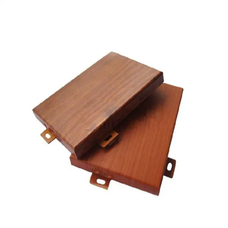 仿木纹铝单板 强度大 防潮性好 施工简便 时尚美观