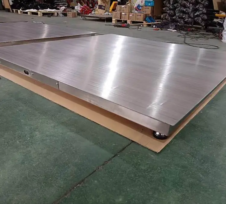 3吨本安型防爆地磅 化工厂防水防腐带RS232接口输出打印仪表平台秤