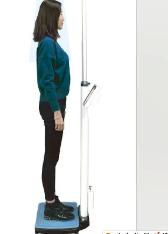 悦琦身高体重测量仪身高、 体重及BMI等人体参数的检测