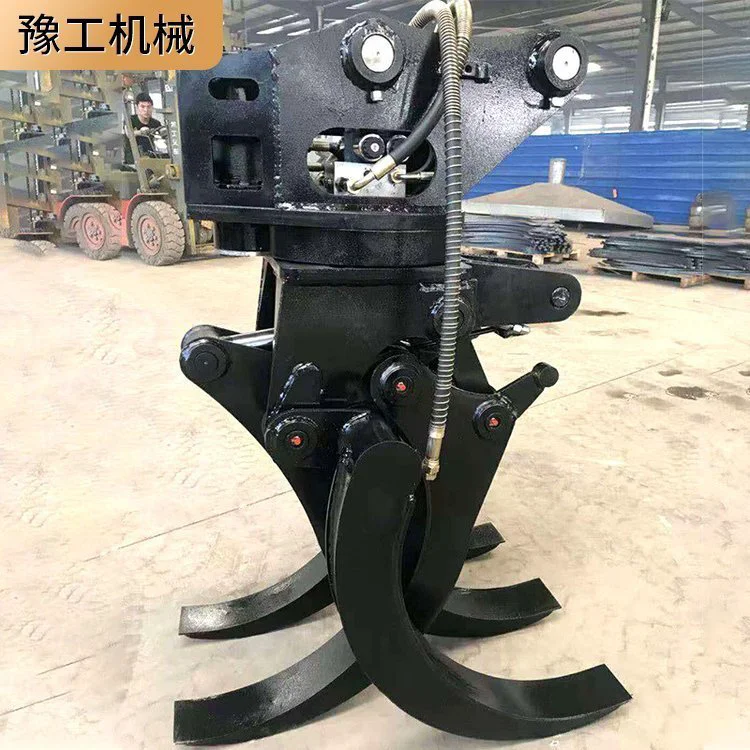 挖掘机抓木器 小型液压抓钢机 货源充足 豫邦机械