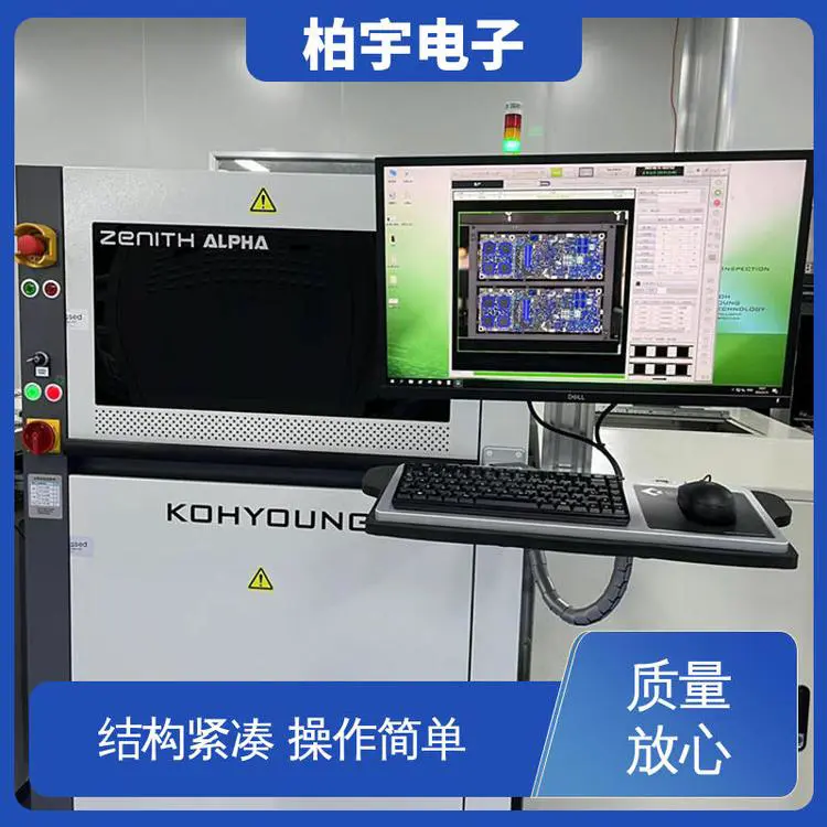 KOHYOUNG 科样光学检测设备3D AOI Windows视窗界面 结构紧凑