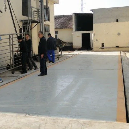 半挂车称重用200吨汽车地磅 21米数字电子汽车衡 大型地秤定制