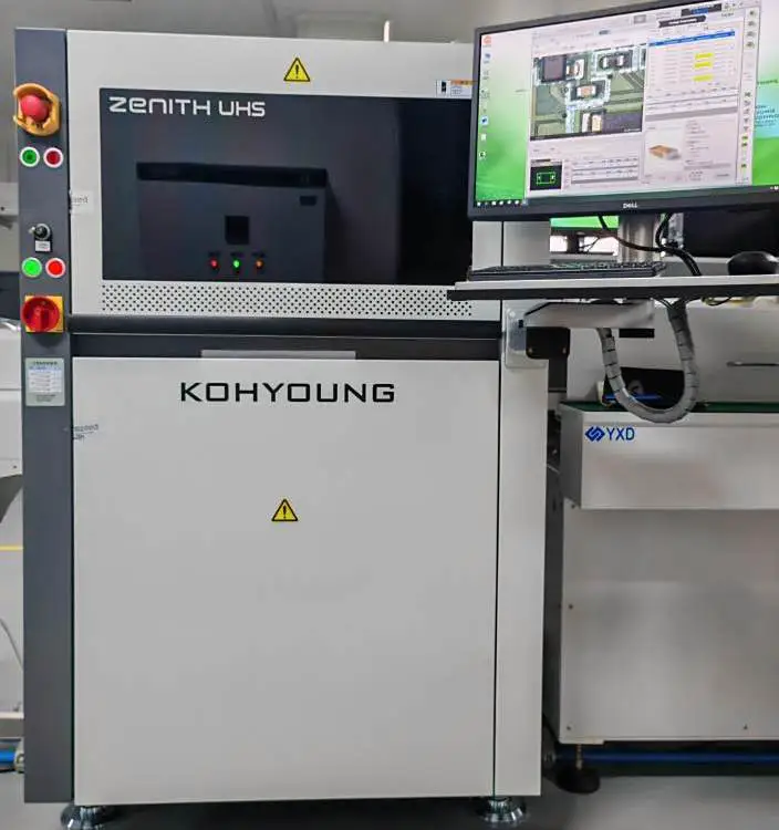 3D AOI 检测封装焊接过程中不良连接焊点缺陷等问题以保证芯片品质