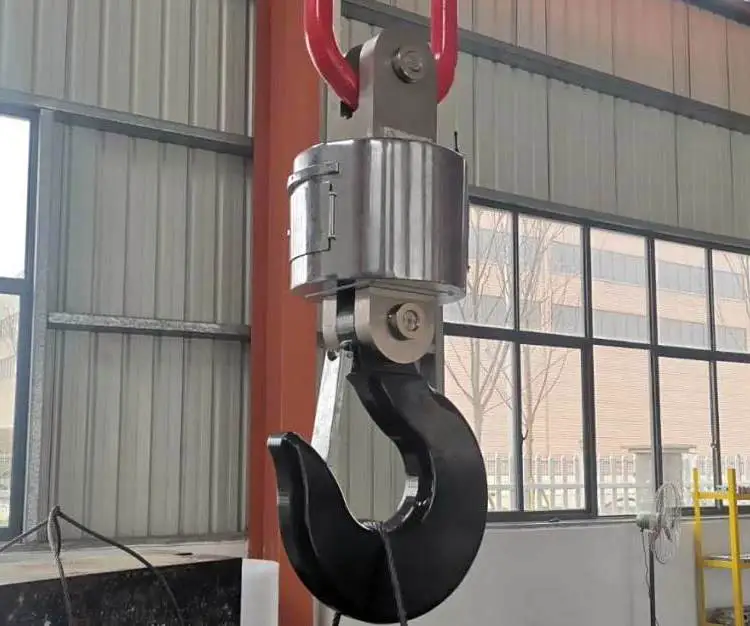 50吨电子吊秤 无线数据传输物联网称重稳定速度快打印吊钩秤