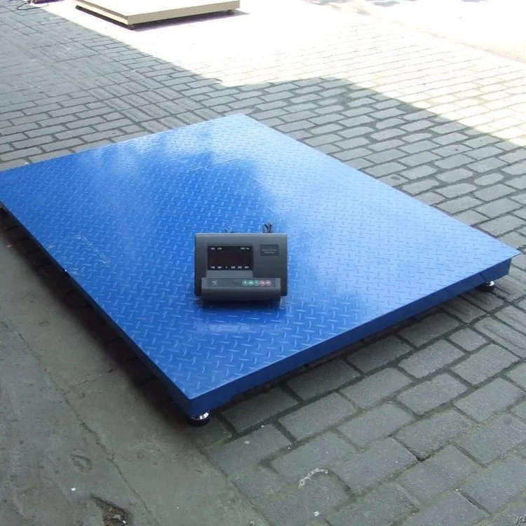 5吨打印小票电子地磅 汉衡5t打印平台秤 5000kg1乘1米地秤