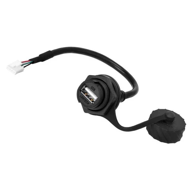LSHITECH龙仕 IP67连接器USB定制端子线 M20.8开孔