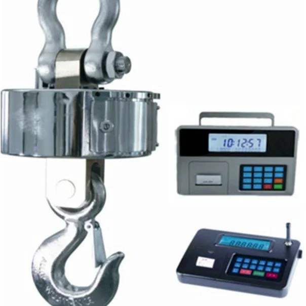 1-100吨无线电子吊秤公司 汉衡20吨远传吊钩电子秤 20t带打印吊磅秤