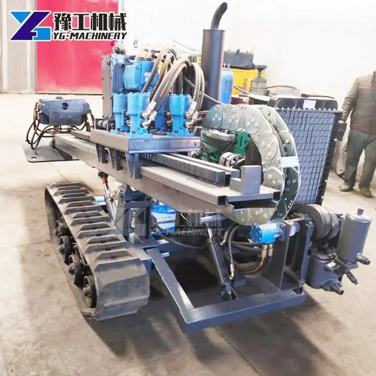 非开挖水平定向钻机液压顶管机全自动穿越过路钻孔机打孔机