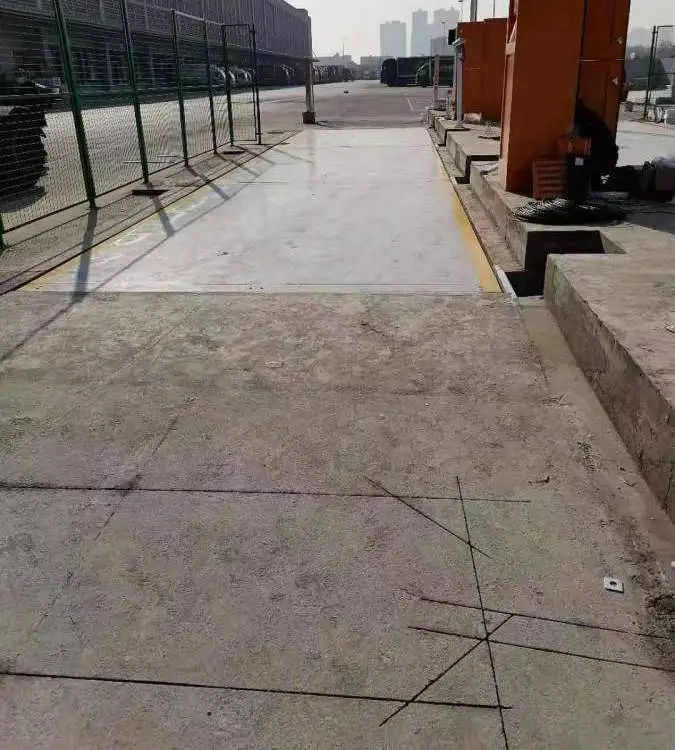 10米电子地磅厂家 60t地磅秤 60T数字式汽车衡定制