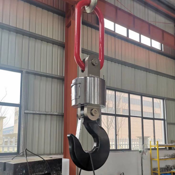 50吨电子钩秤车 无线数传手持仪表LED显示显示控制吊钩秤