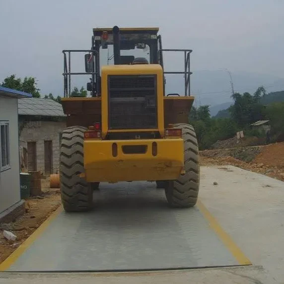 U型钢地磅厂家150吨U型梁结构电子地秤汉衡150t汽车衡定制