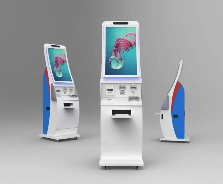 政务双屏自助终端一体机银行大厅自助机自助服务缴费查验打印终端