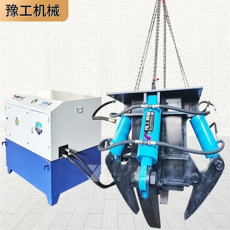 工程桥梁地基挖掘机 工地钢筋混泥土桩头破碎机
