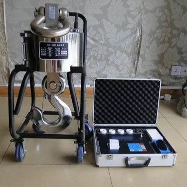 50吨无线吊秤 汉衡50t行车电子吊磅 带打印数传吊钩秤厂