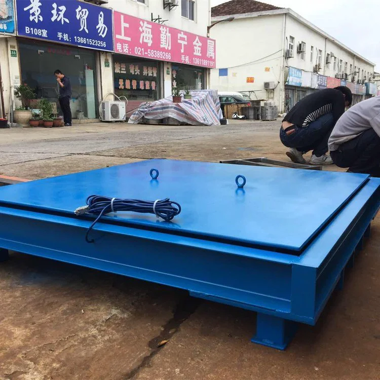 1×1米电子防爆平台秤 防爆区域用3吨本安型地秤 3t化工用磅秤