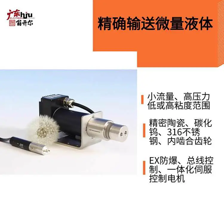 高精度微量泵 HNPM耐腐蚀微型泵mzr-6355 进口微量注射泵
