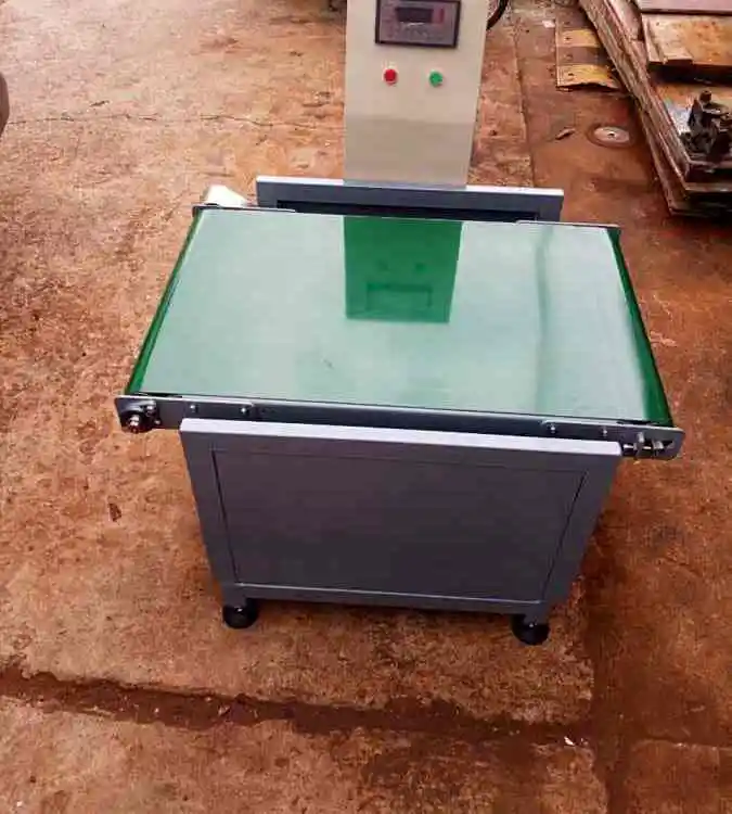 汉衡在线检重秤 橙汁流水线在线称重电脑触摸屏可连PLC皮带秤