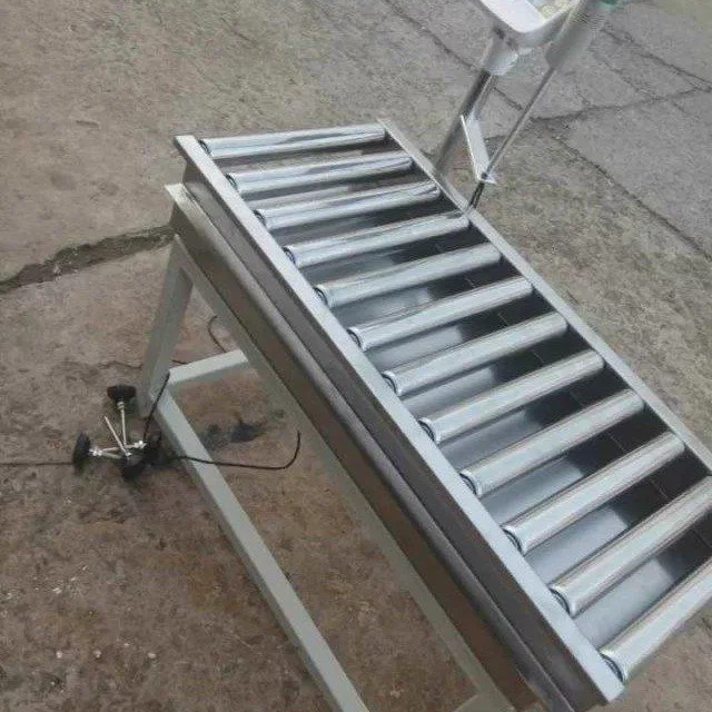 汉衡 流水生产线滚筒检重电子秤50kg自动报警电子滚筒称重线平台