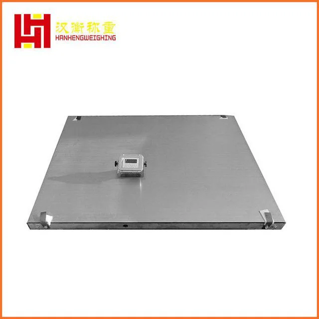 药厂用3吨防爆电子地秤 5吨10吨平台秤定制 不锈钢小地磅