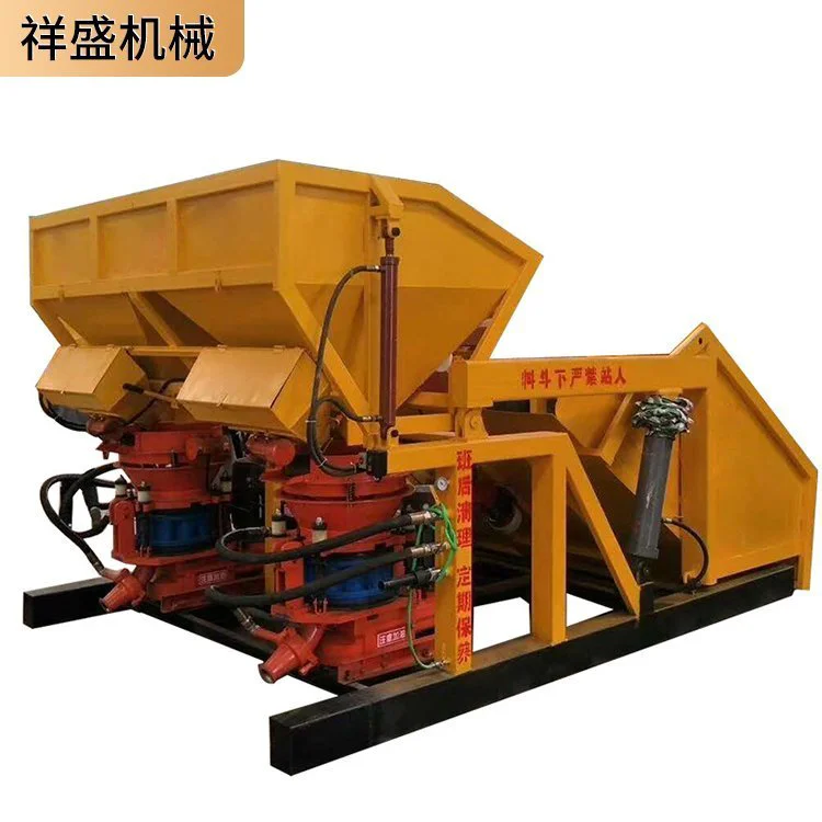混凝土煤矿用湿喷机组 自动上料干喷机 隧道喷锚车