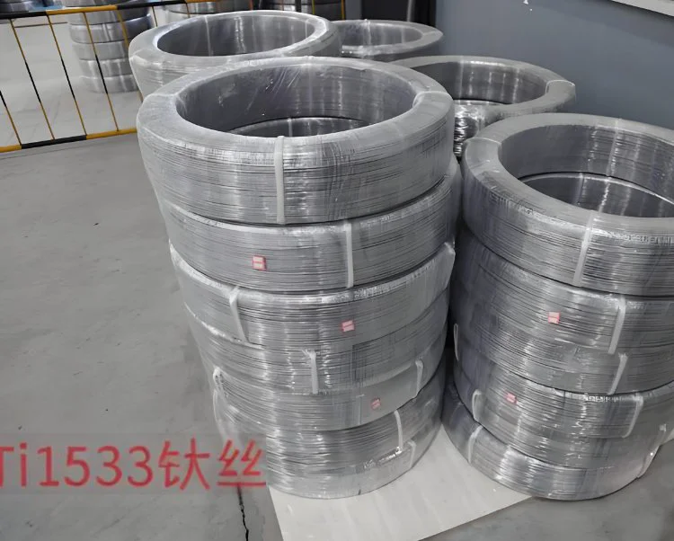 Ti1533钛丝 ASTM863 GB/T3623―1998 酸洗表面 光亮表面