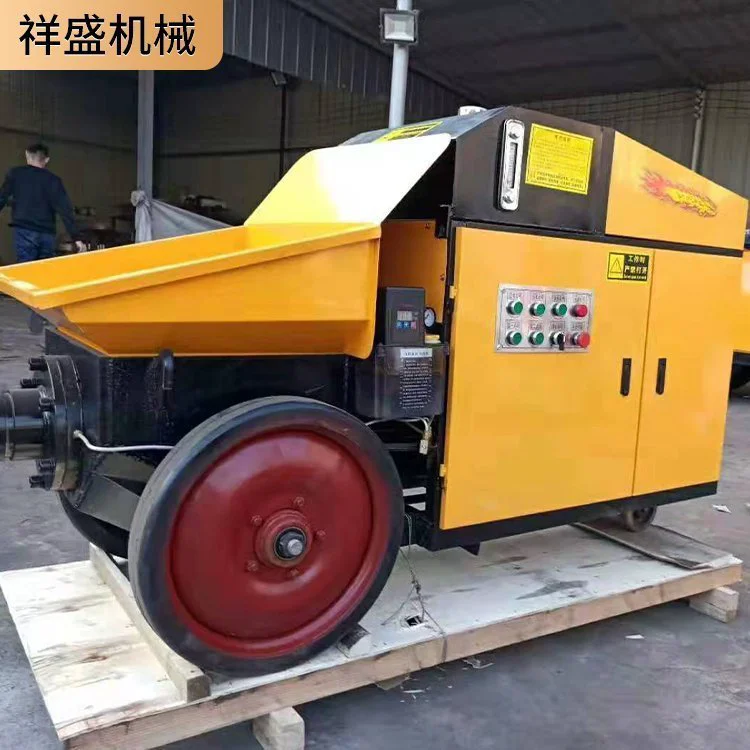 室内细石混凝土输送泵 浇注浆泵 二次结构柱浇筑泵