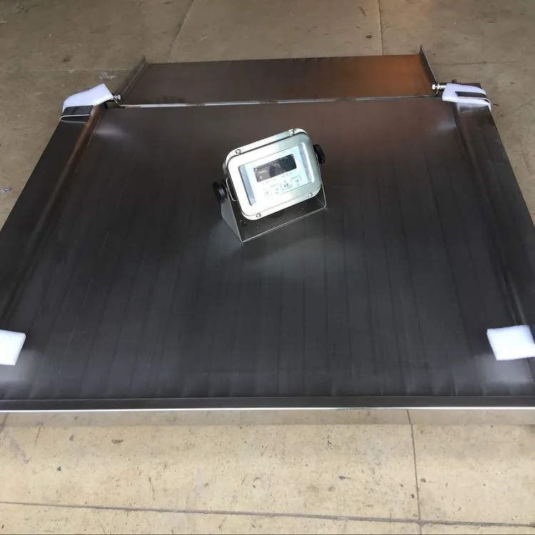 汉衡1-3吨电子地磅 不锈钢3000kg防爆平台电子秤 3t防水地秤