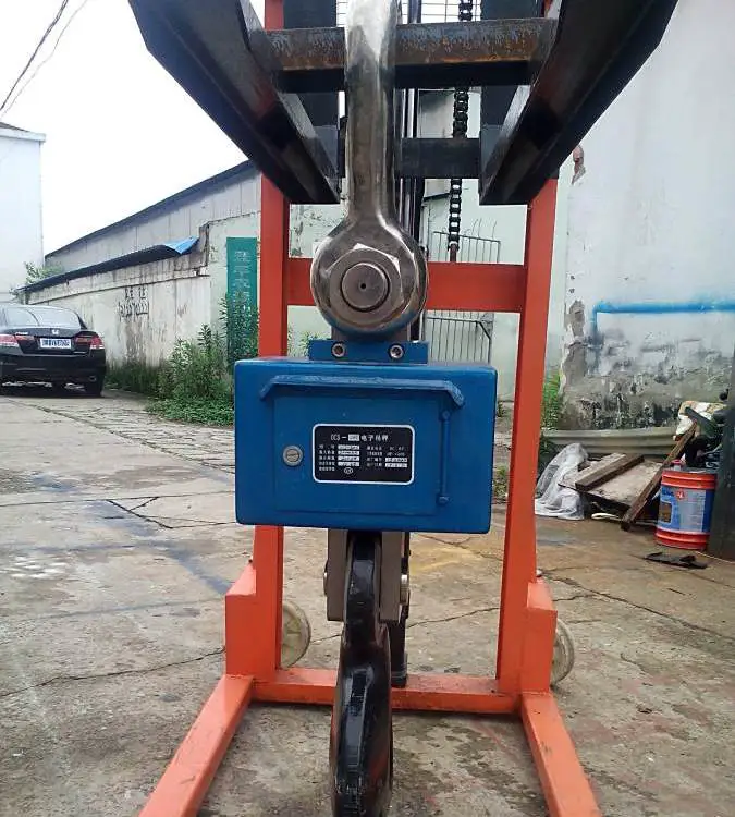 10吨直显电子吊秤 10t挂钩电子秤 10T行车直视吊磅秤