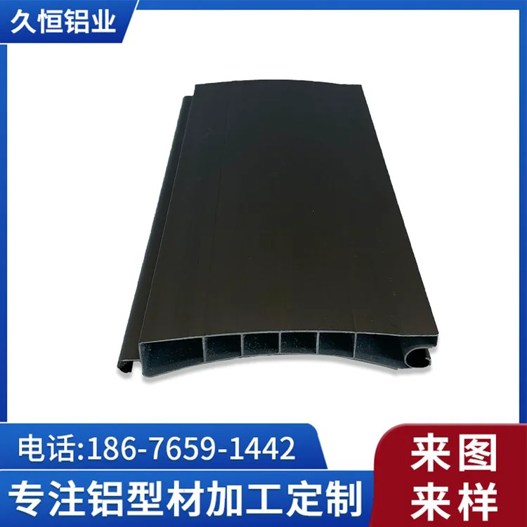 挤压型材铝合金型材车库门 工业铝材卷帘门片材批发 卷闸门铝型材