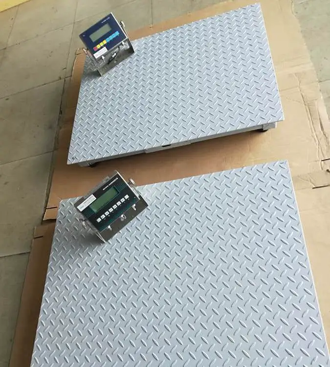 5吨碳钢地磅 化工厂用带RS232接口打印可连蓝牙防爆地秤