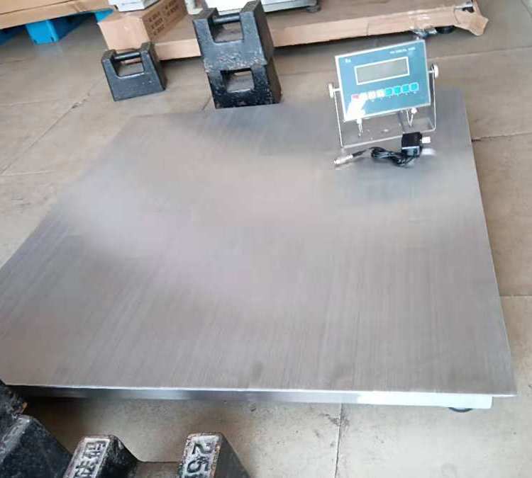化工厂1乘1米防爆电子地磅 不锈钢5吨本安型平台秤 平台防爆秤