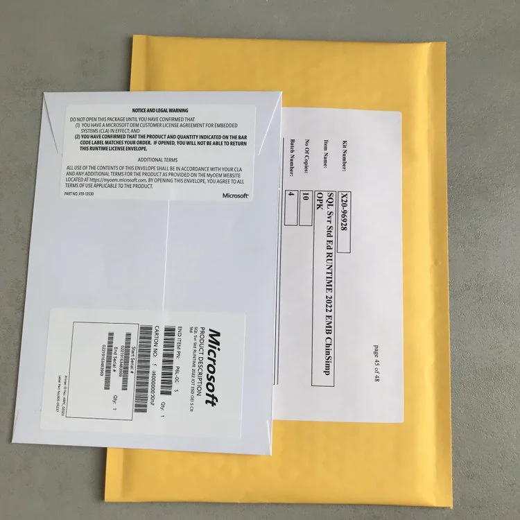 SQL2022企业版4核心嵌入式 内存优化增强 安全审计强化