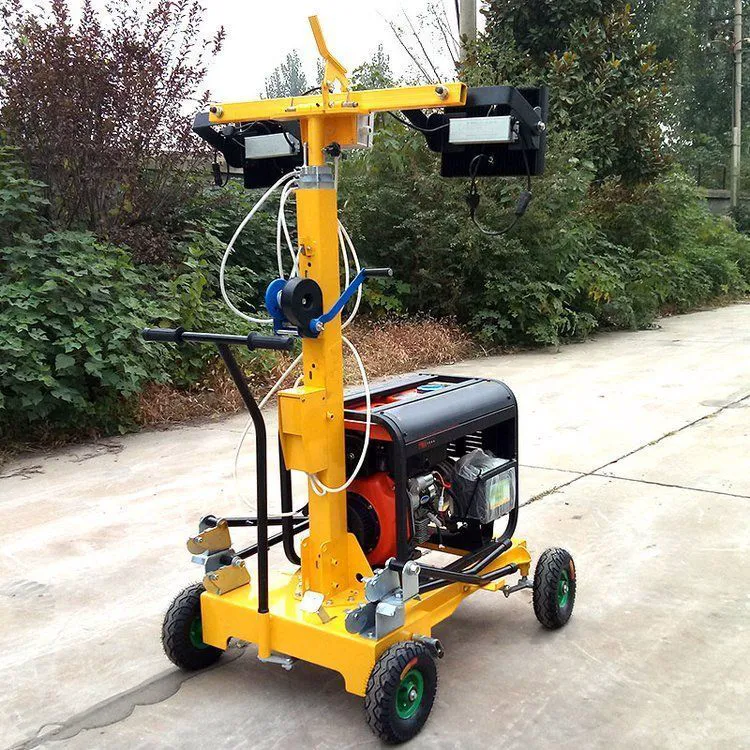 工程户外照明灯塔抢修抢险照明设备自带发电建筑工地移动照明灯