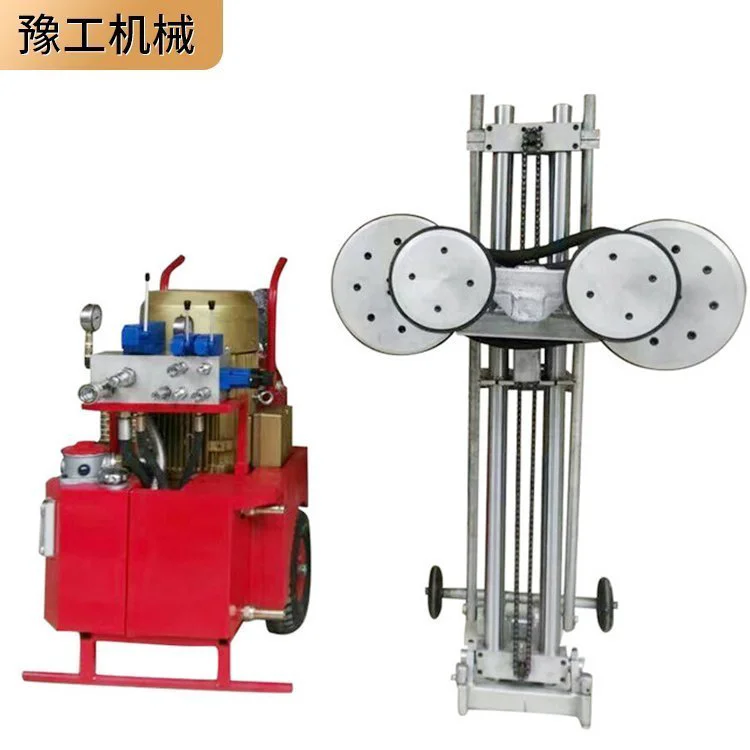 电动钢筋混凝土桥墩柱水下切割金刚石材开采线剧切割机